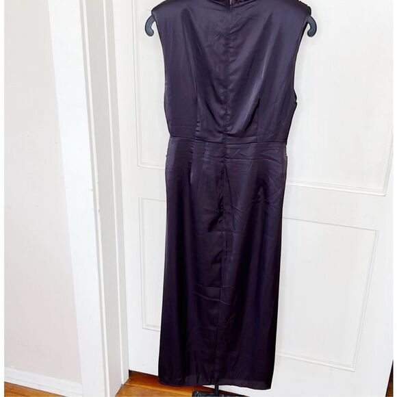 Petal & Pup Women's Dina Midi Dress Black Coffee Size Small NWOT - Picture 6 of 9